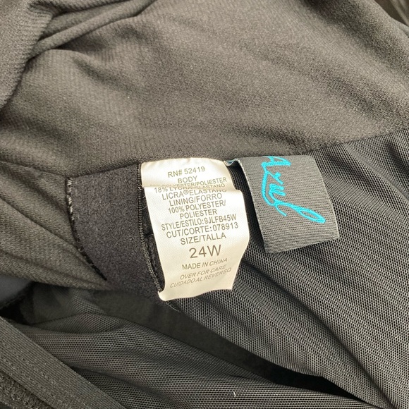 Azul by Maxine of Hollywood Swim Shorts Jumpsuit - Picture 6 of 6